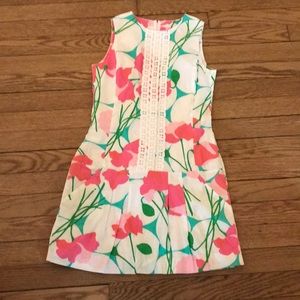 Lily Pulitzer Girls sz 10 floral print dress